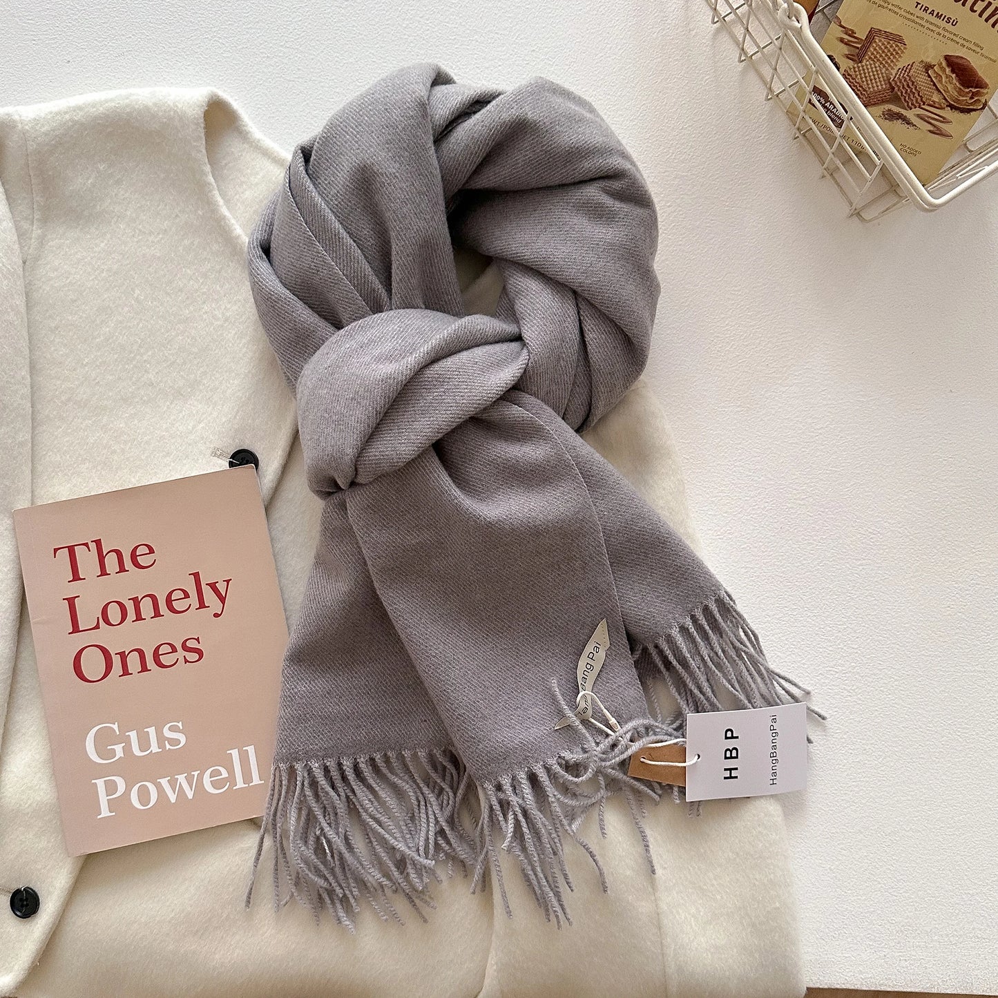 Cashmere Winter Scarf for Women – Warm Long Pashmina Shawl