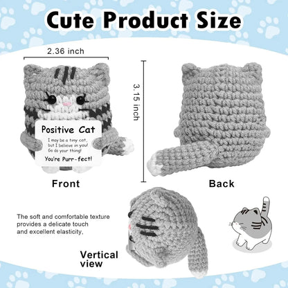 Crochet Pocket Hug Doll – Handmade Knitted Positive Energy Gift