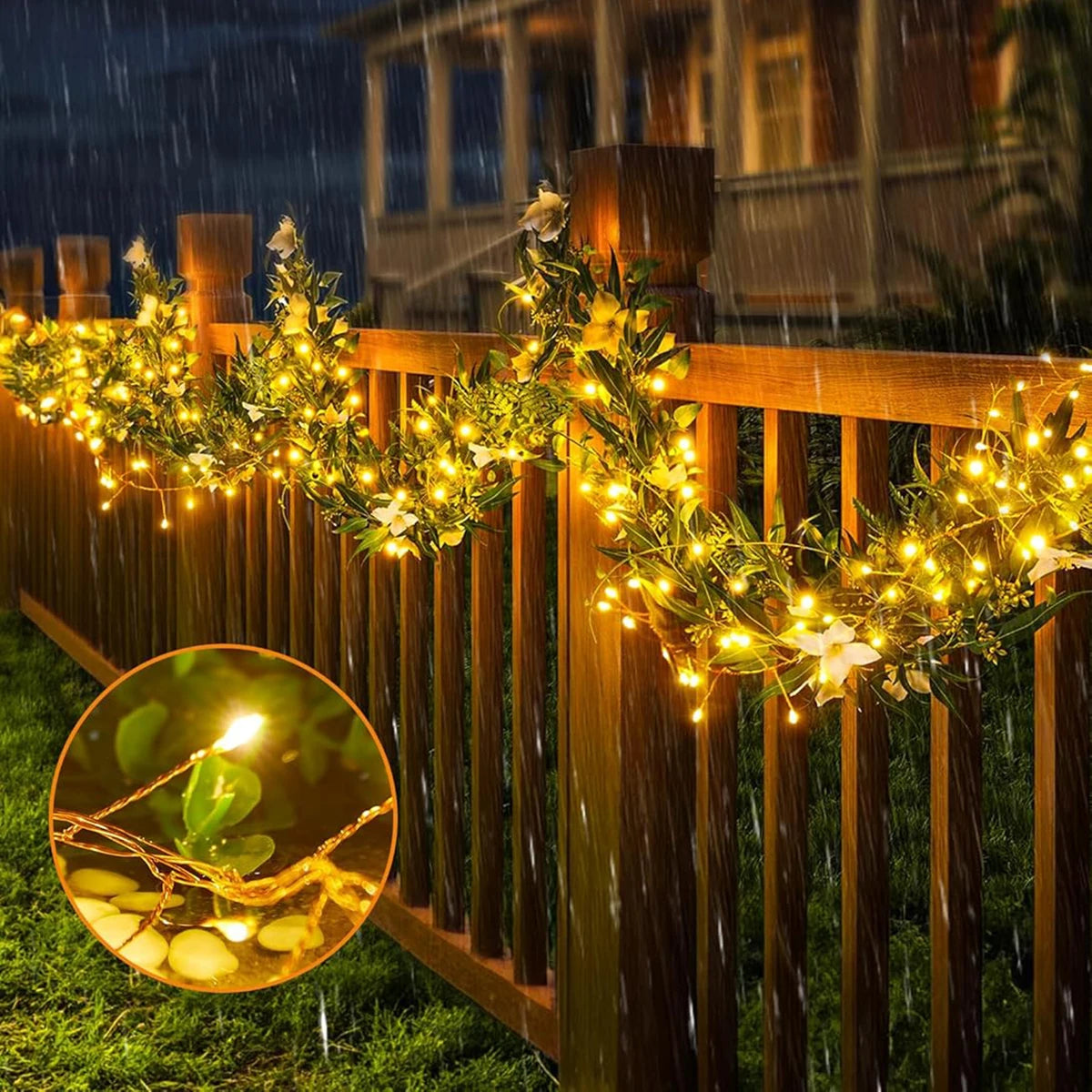 Cluster Firecracker String Lights – Fairy LED Garland 6M–50M