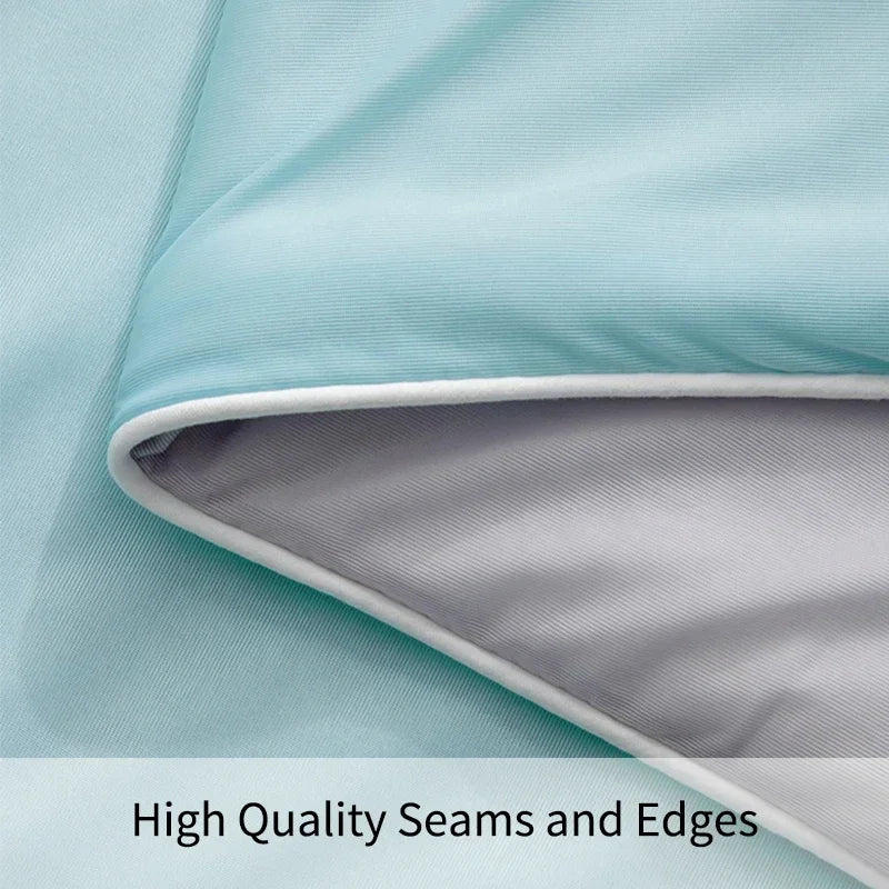 Ice Silk Cooling Comforter – Lightweight Summer Blanket