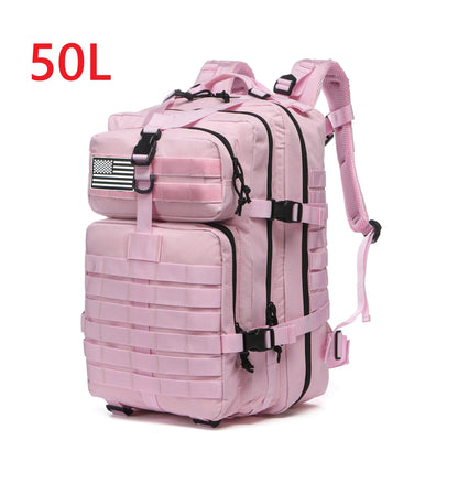 50L Tactical Backpack – 1000D Nylon Waterproof Military Rucksack for Hiking, Hunting & Outdoor