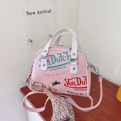 Women's Large Capacity Retro Crossbody Shoulder Bag