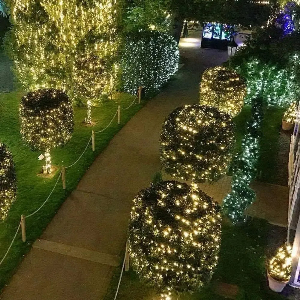 Fairy String Lights 500/1000 LED Waterproof with Remote – Christmas Outdoor Decor