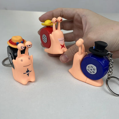 One Piece Den Den Mushi Sound Recording Snail Phone Toy