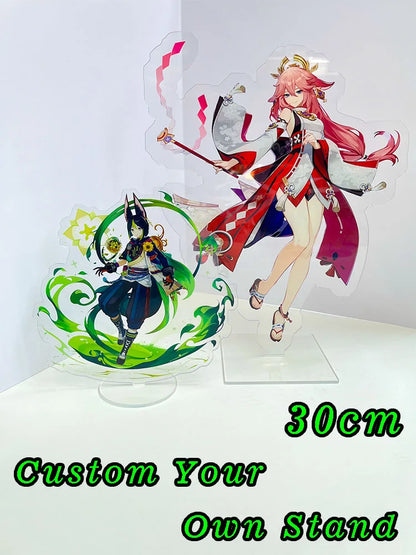 Custom Anime Acrylic Stand with Hologram Printing
