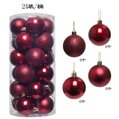 Christmas Ball Ornaments Set 24-36 Pcs – Tree Hanging Decorations