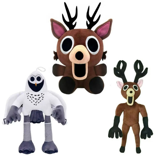 99 Nights Forest Deer Plush Toy – Spooky Stuffed Animal Gift for Fans