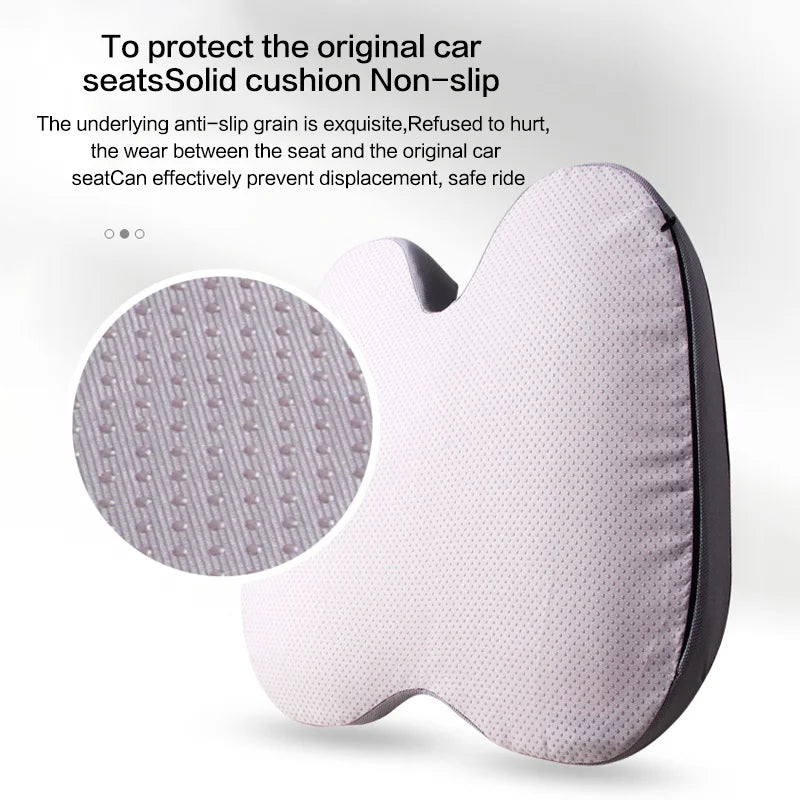 Orthopedic Memory Foam Seat Cushion – Tailbone & Sciatica Relief
