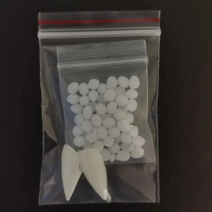Vampire Fangs Halloween Costume Teeth with Adhesive Glue