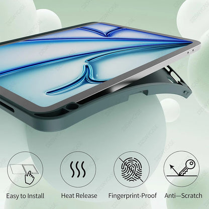 iPad Air Case with Pencil Holder – Fits Air 11 M4 M3 M2, Air 4 & 5