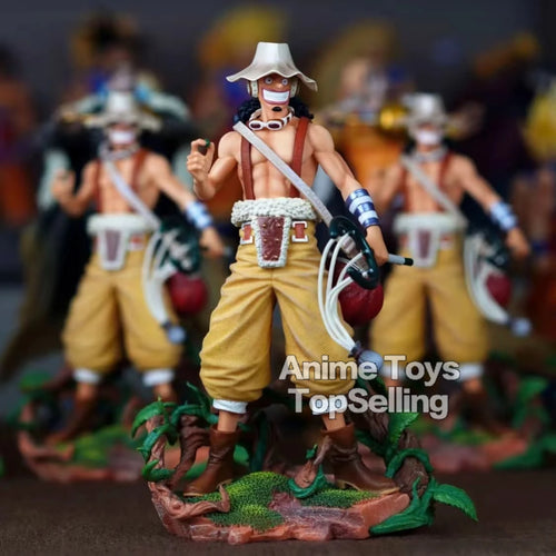 25CM One Piece Usopp and Luffy PVC Action Figure