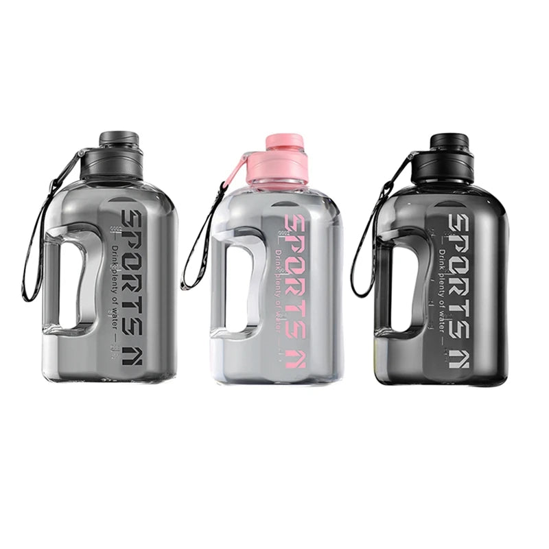 1.7L 2.7L Insulated Leak Proof Water Bottle with Straw
