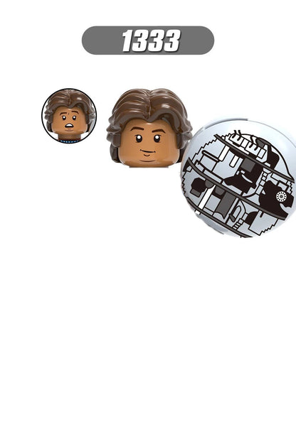Superhero Mini Figures Building Blocks – 16 Designs, Movie Characters