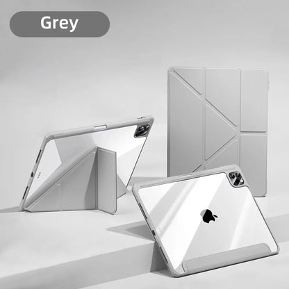 iPad Case with Pencil Holder – Compatible with iPad Air, Pro, Mini, 5th–11th Gen & M2/M3/M4