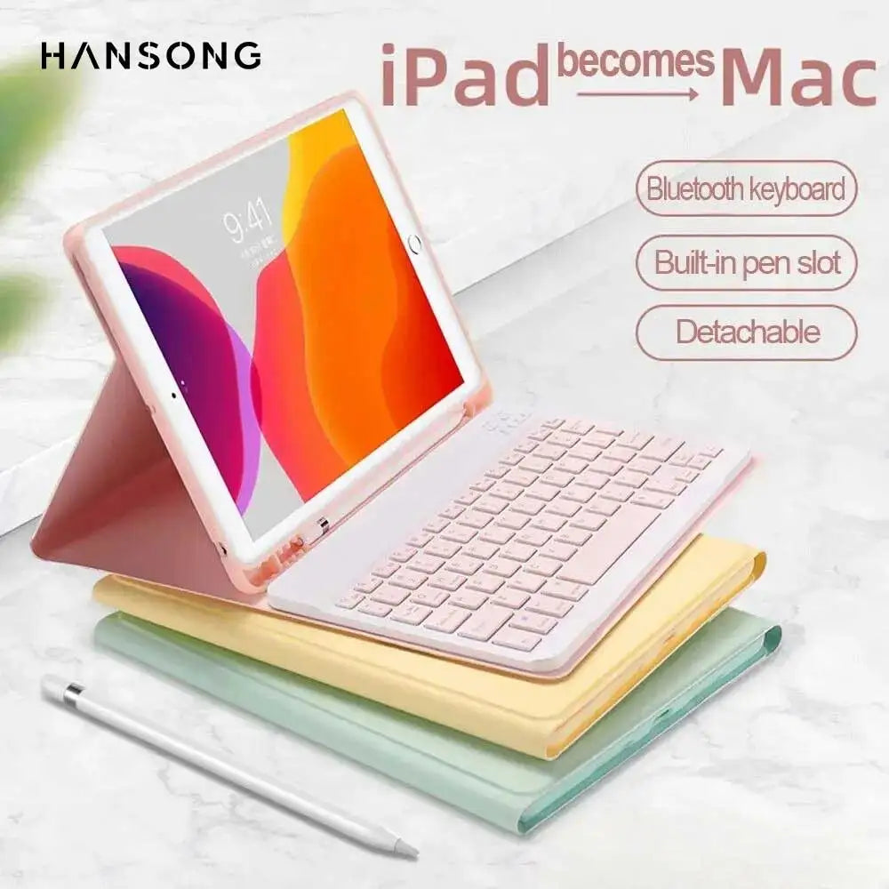 iPad Keyboard Case with Backlight & Touchpad – All Models