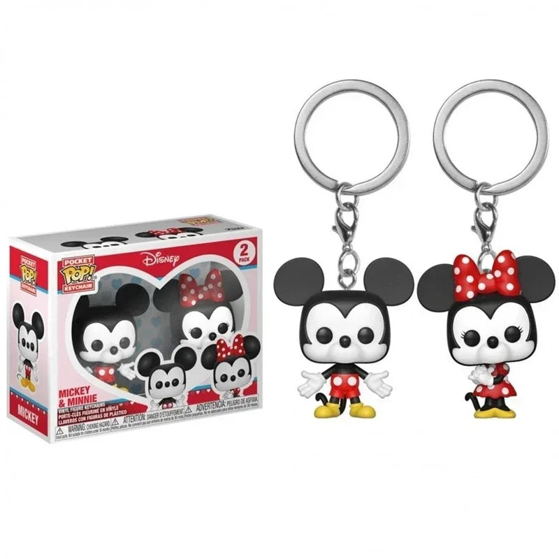 Disney Pocket Pop Keychain – Stitch Mickey Minnie & More