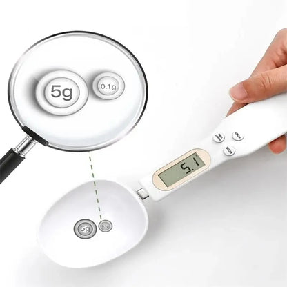 Digital Measuring Spoon Scale – LCD Kitchen Gram Scale