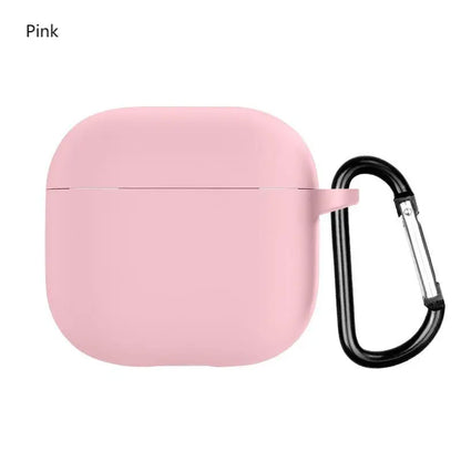 AirPods 4 Silicone Case with Carabiner Clip – Protective Cover