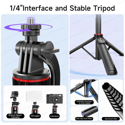 C22 AI Face Tracking Gimbal Stabilizer – 360° Selfie Stick Tripod
