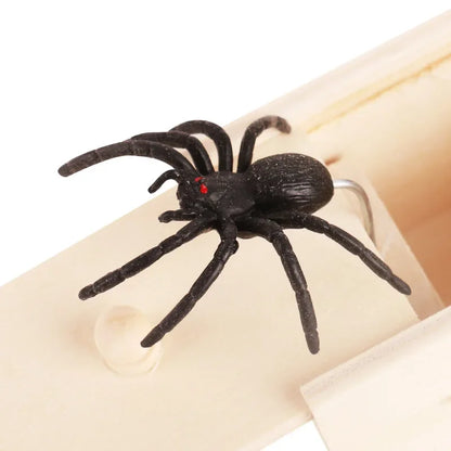 Spider Prank Scare Box – Halloween Trick Toy for Kids & Adults