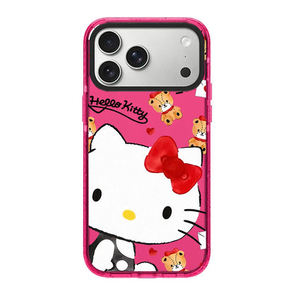 Fashion Popular Sanrio Cute Leopard Print Hello Kitty Pattern iPhone Case