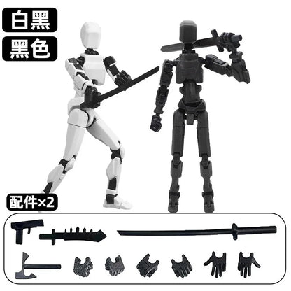 T13 Multi-Jointed Robot Dog Action Figure – Poseable Titan Mech Toy