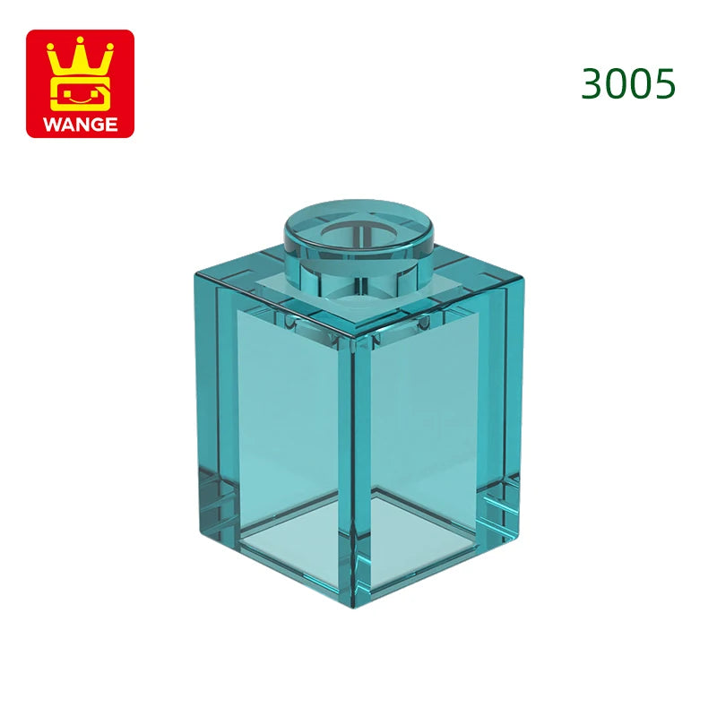 Wange 3005 1x1 Basic Brick MOC Parts – 232pcs Bulk Pack