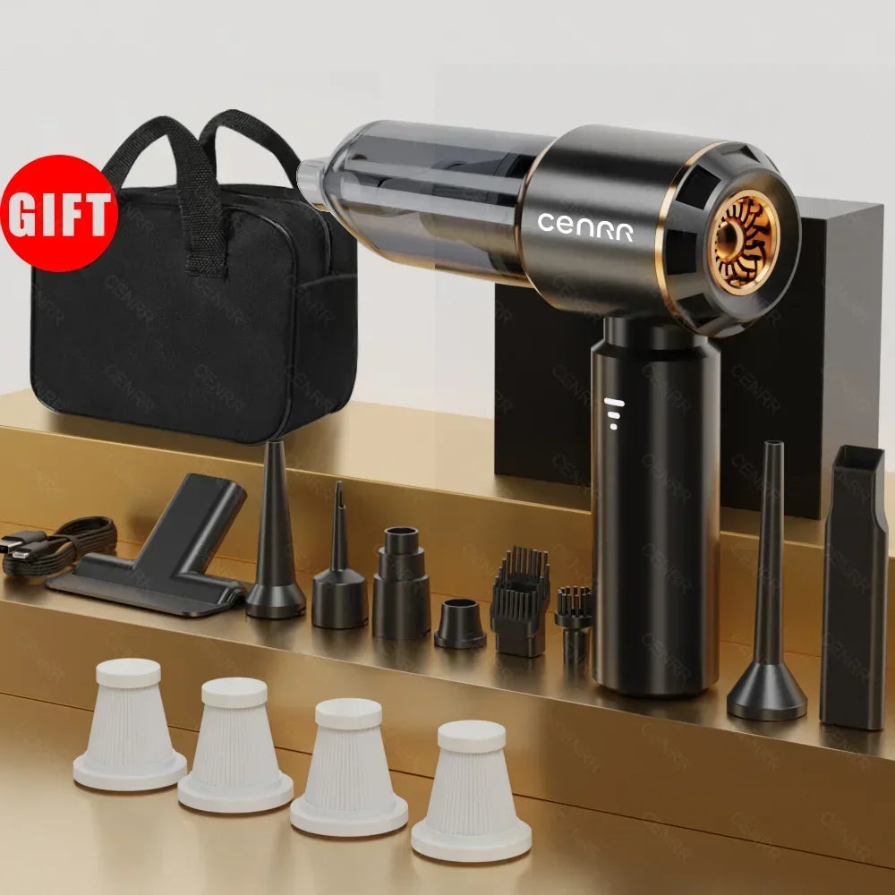 Cenrr 998000Pa Cordless Car Vacuum Cleaner – Handheld Portable Strong Suction