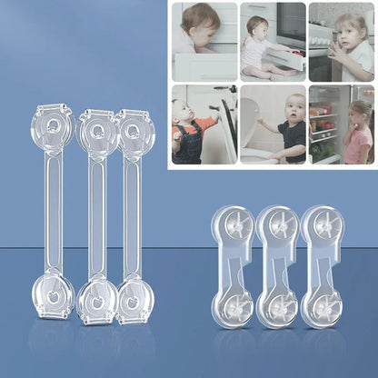 Baby Safety Cabinet Locks Child Proof Drawer & Door Latches