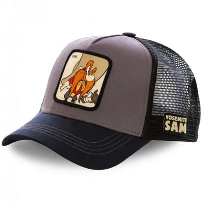 Cartoon Anime Trucker Cap – Unisex Adjustable Baseball Hat