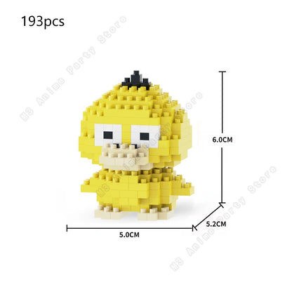 Pokemon Micro Building Blocks Set – Pikachu, Gengar, Charizard & More
