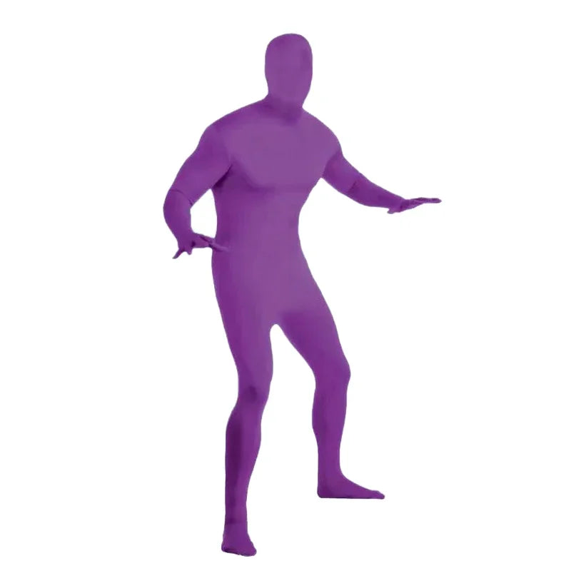 Zentai Full Body Spandex Suit – Invisible Bodysuit for Cosplay & Halloween