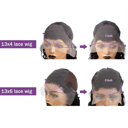 Chocolate Brown Straight Lace Front Wig – Human Hair, HD Lace