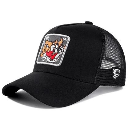 Cartoon Anime Trucker Cap – Unisex Adjustable Baseball Hat