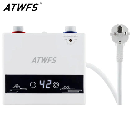 ATWFS Instant Electric Water Heater 220V 4600W Tankless
