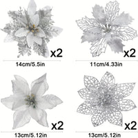 silver 8pcs