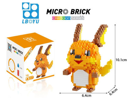 Pokemon Mini Building Blocks Set – Ash Ketchum & Characters