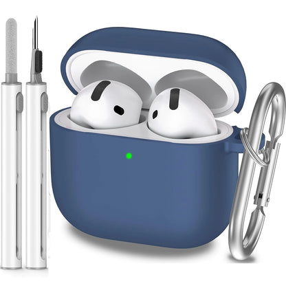 AirPods 4 Case – Military Grade Soft Silicone Shock-Absorbing Cover