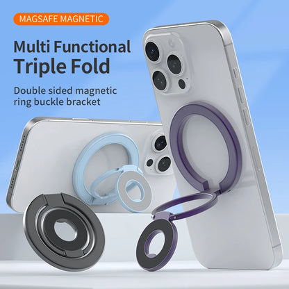 MagSafe Double-Sided Magnetic Ring Phone Grip & Kickstand