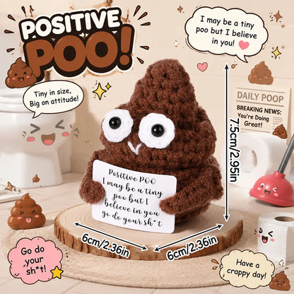 Crochet Pocket Hug Doll – Handmade Knitted Positive Energy Gift