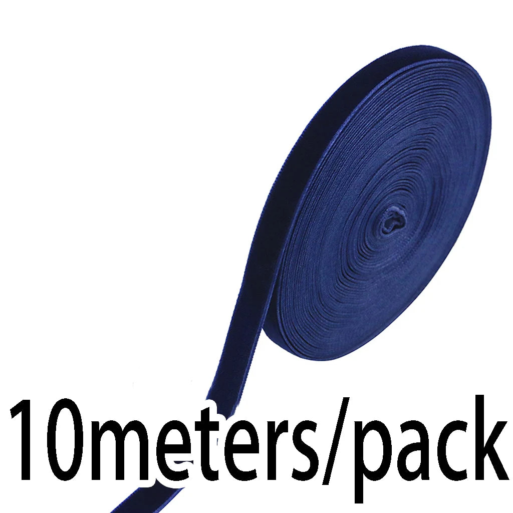 Velvet Ribbon Roll 10mm x 10 Meters – Gift Wrapping & Craft Decoration