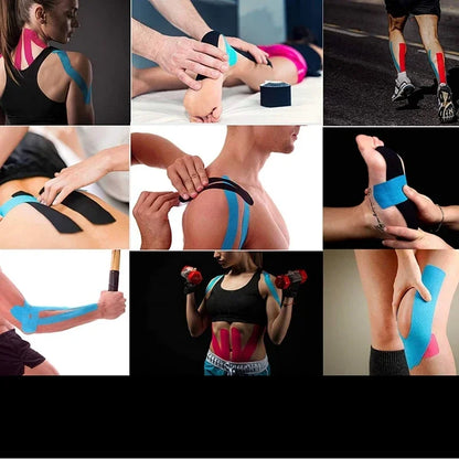 Kinesiology Sports Tape – Elastic Athletic Muscle Tape