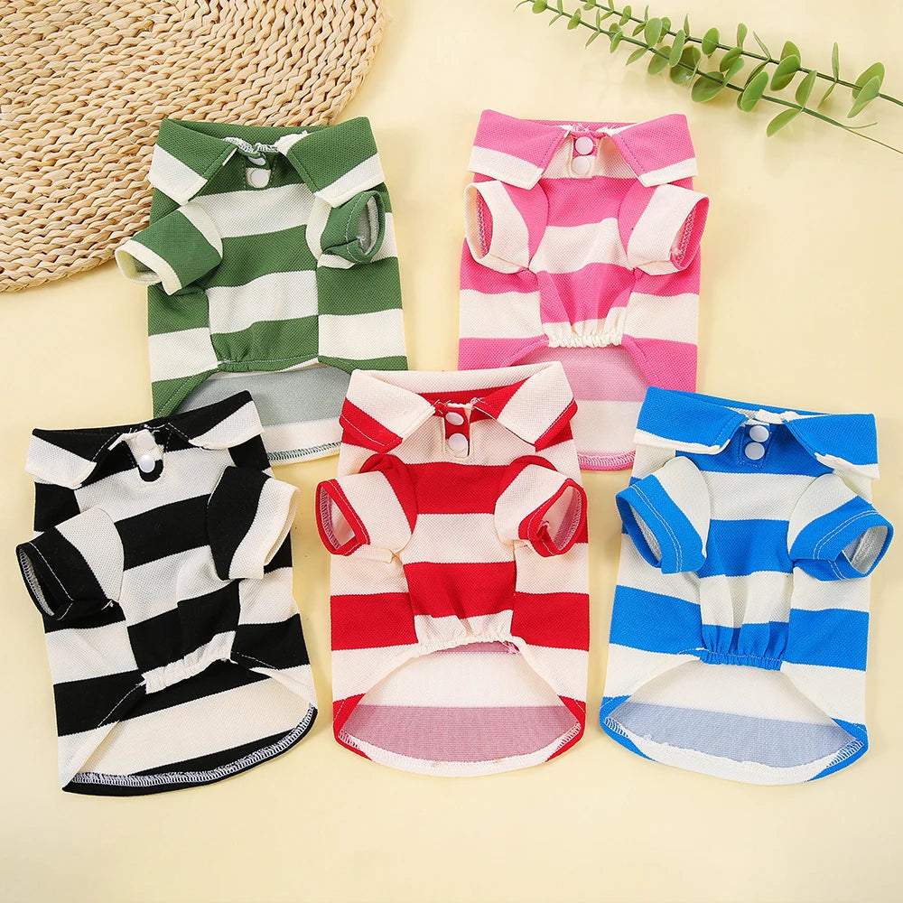 Dog Polo Shirt – Summer T-Shirt for Small & Large Dogs