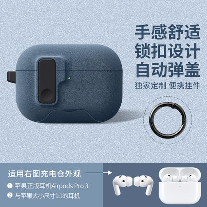 AirPods Pro 3 Case with Phone Stand, Magnetic Lock & Carabiner