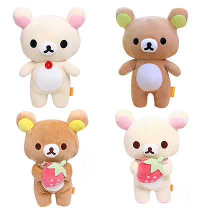 Rilakkuma Bear Plush Toy – Kawaii Soft Stuffed Animal, Multiple Sizes