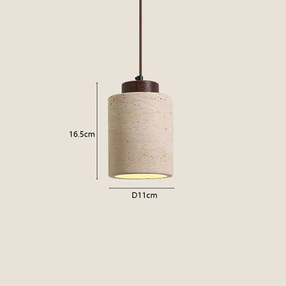 Wabi-Sabi Stone Pendant Light – Japanese Modern Chandelier