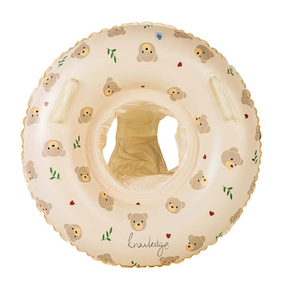 Baby Swim Ring with Detachable Sun Canopy – Infant Pool Float