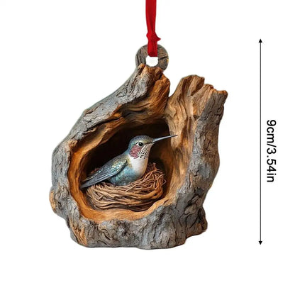 Christmas Animal Acrylic Ornament – Cute Tree Hanging Pendant