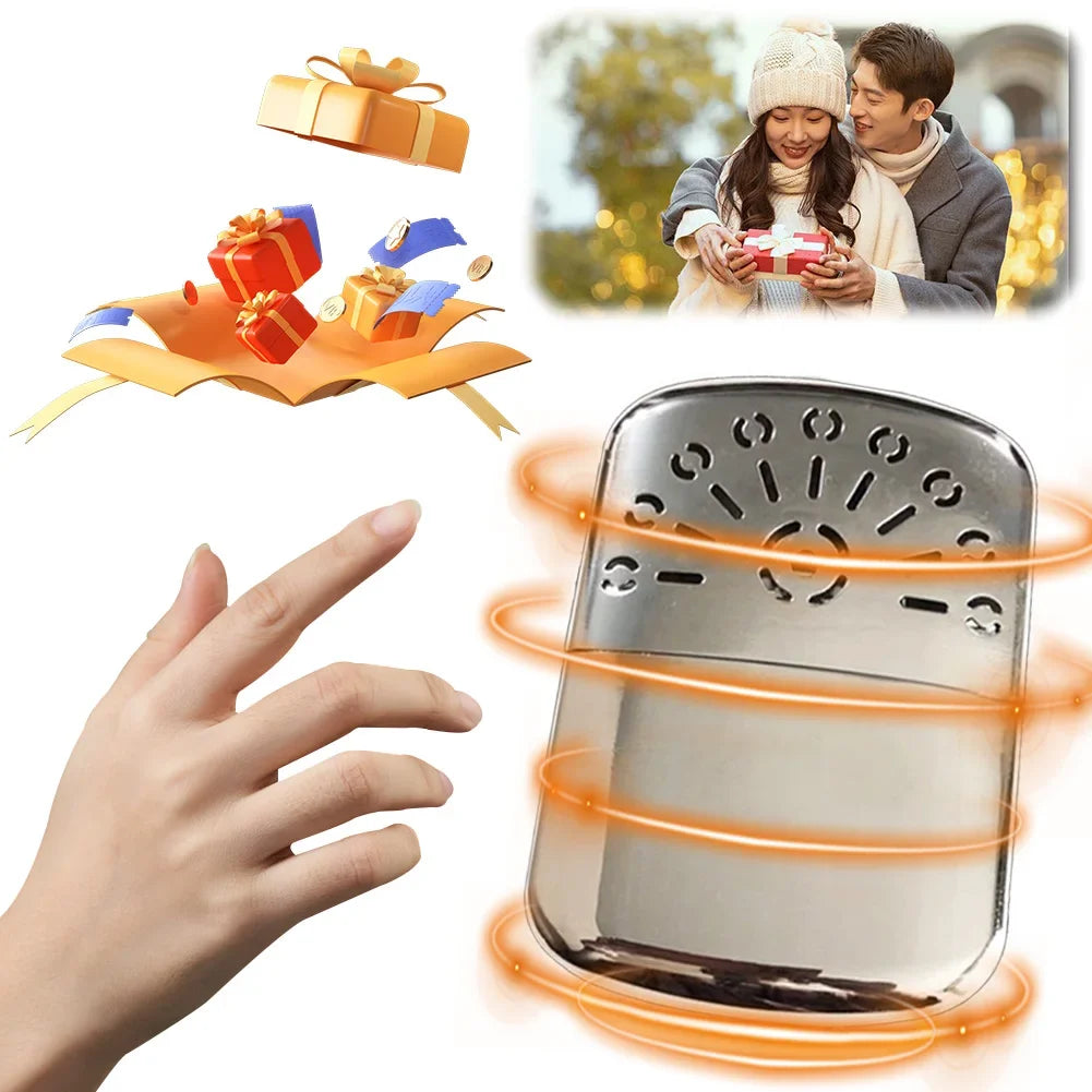 Catalytic Hand Warmer – Reusable Fuel Pocket Heater for Winter Outdoor & Home Use