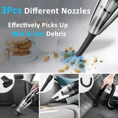 120W Wireless Handheld Vacuum Cleaner for Car & Home